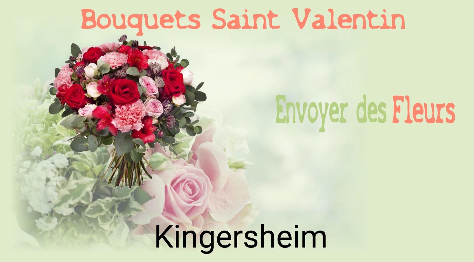 Roses de Saint-Valentin livrées à Kingersheim